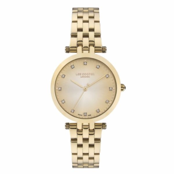 Ladies Yellow Gold Watch with Yellow Gold Dial