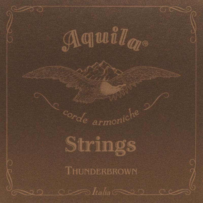 28206 26 in. Thunder 4 String Bass Ukelele Strings - Brown