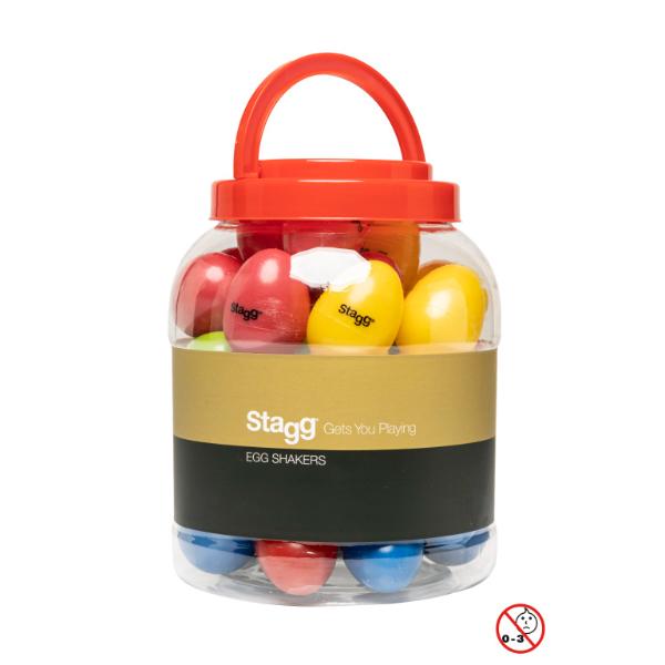 14921 Plastic Egg Percussion Shaker Set - 40 Piece