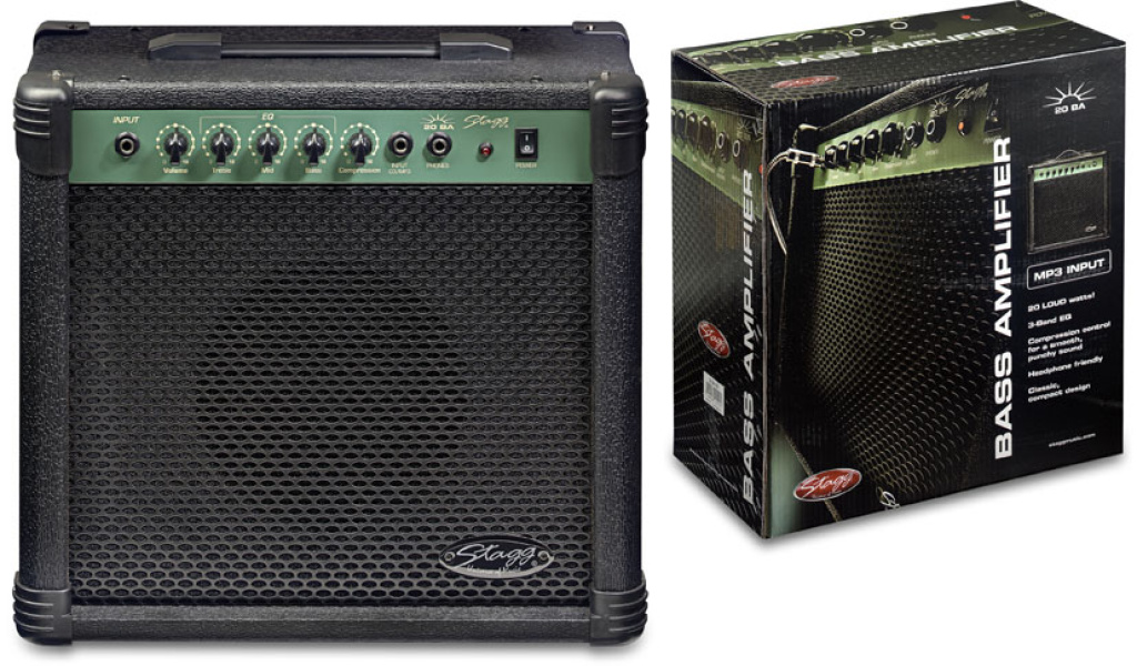 15638 20W 110V RMS Bass Guitar Amplifier