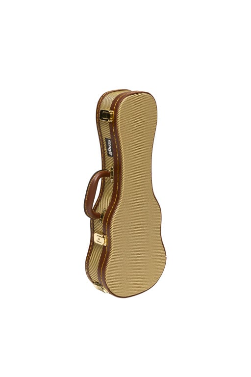 15293 21 in. Gold Tweed Soprano Ukulele Case