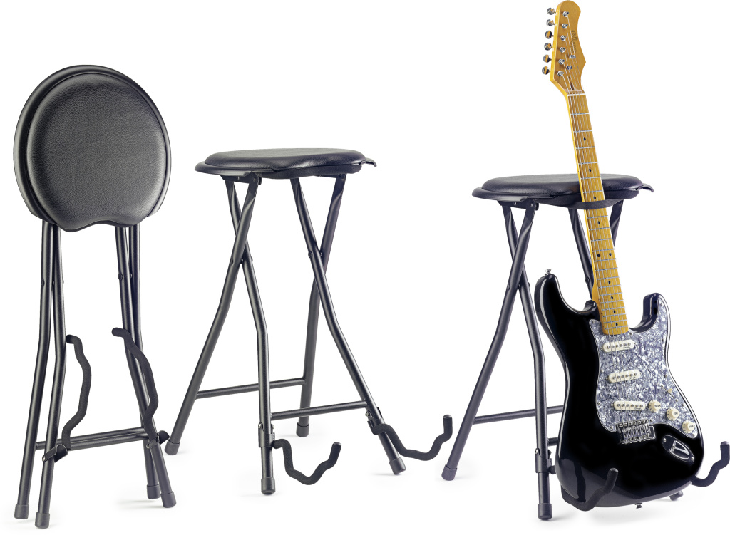 19073 Foldable Guitar Stool & Stand