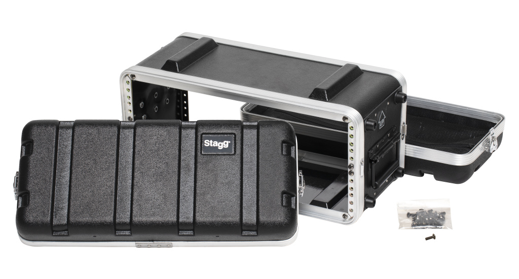 19415 19 in. Shallow ABS Case for 4 Units Rack