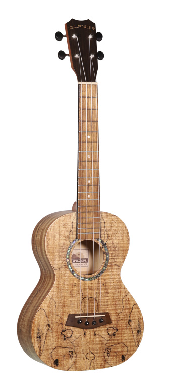 25816 Tenor Ukulele - Spalted Maple Top - Natural