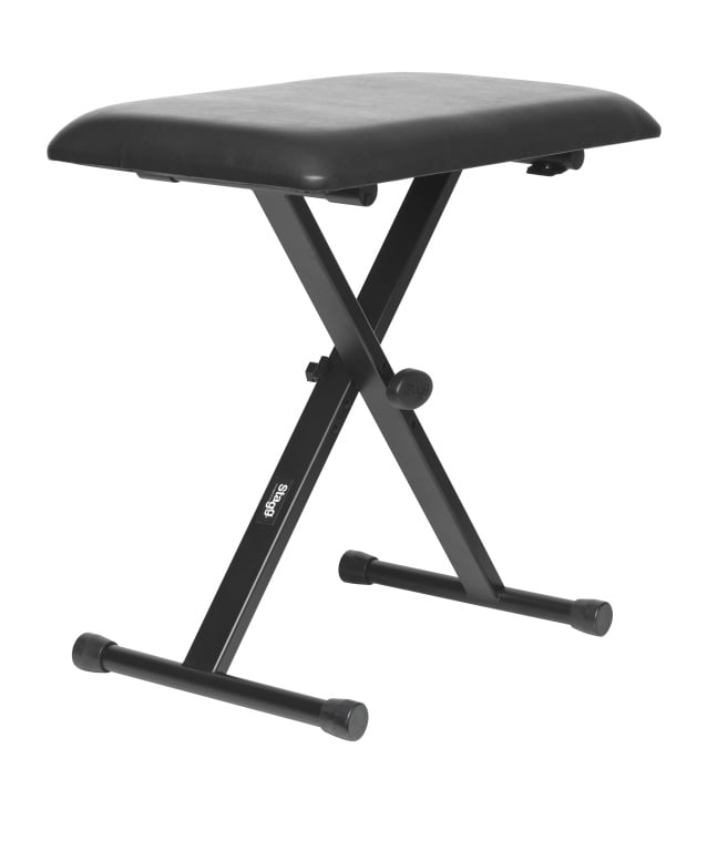 13289 X Style Keyboard Throne - Black