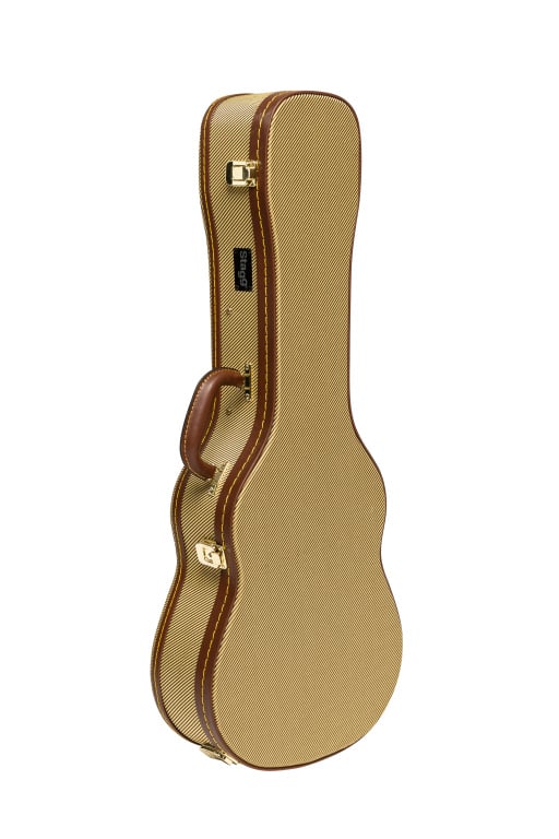 17674 30 in. Baritone Ukulele Soft Case - Gold