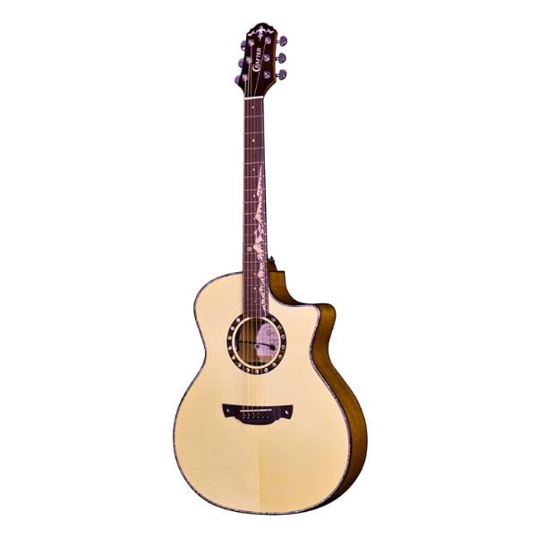 26995 1.65 ft. Anniversary Series Mahogany Cutaway Grand Auditorium Acoustic-Electric Guitar with Solid Spruce Top, Natural
