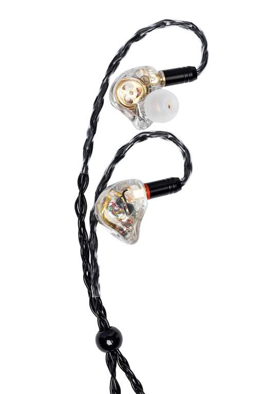 27581 3-Driver In-Ear Monitors - Transparent