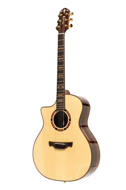 26734 Electro-Acoustic Guitar - Audi Cutaway - Solid Spruce Top - STG22 Model - Natural