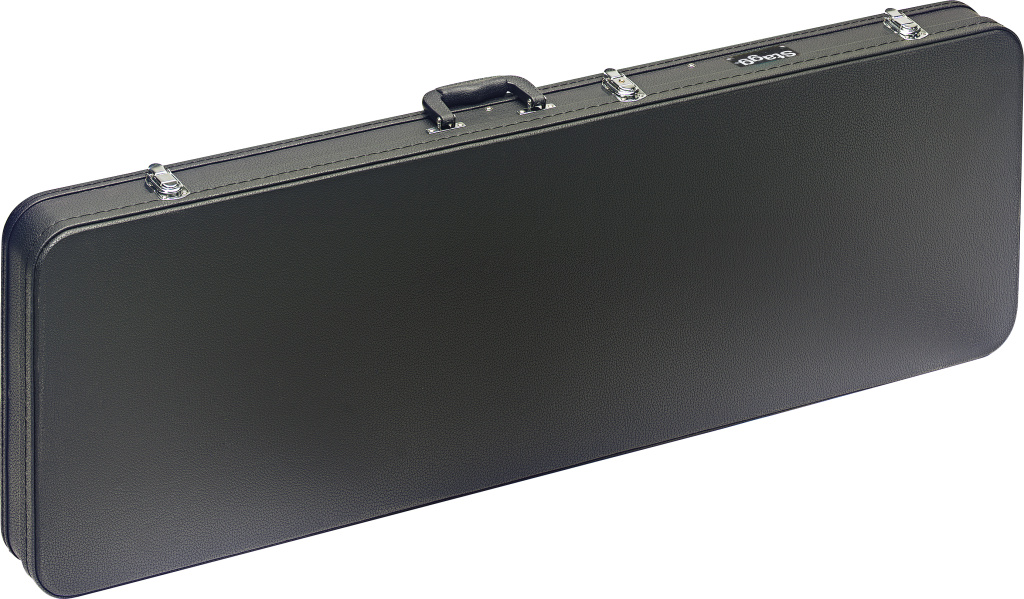 13398 Basic Series Hardshell Case for Electric Guitar, Square-shaped Model