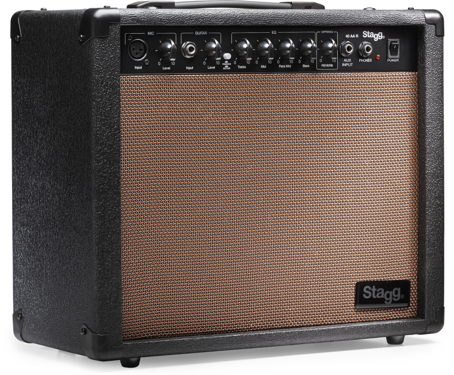 15637 40W Spring Reverb Acoustic Guitar Amplifier