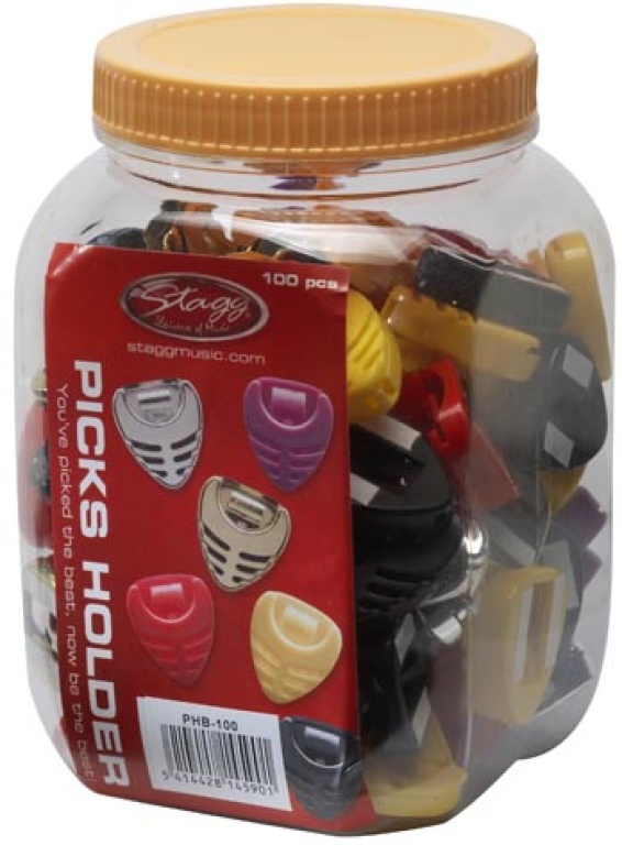 14590 Pick Holder Box - Assorted Color - 100 Piece