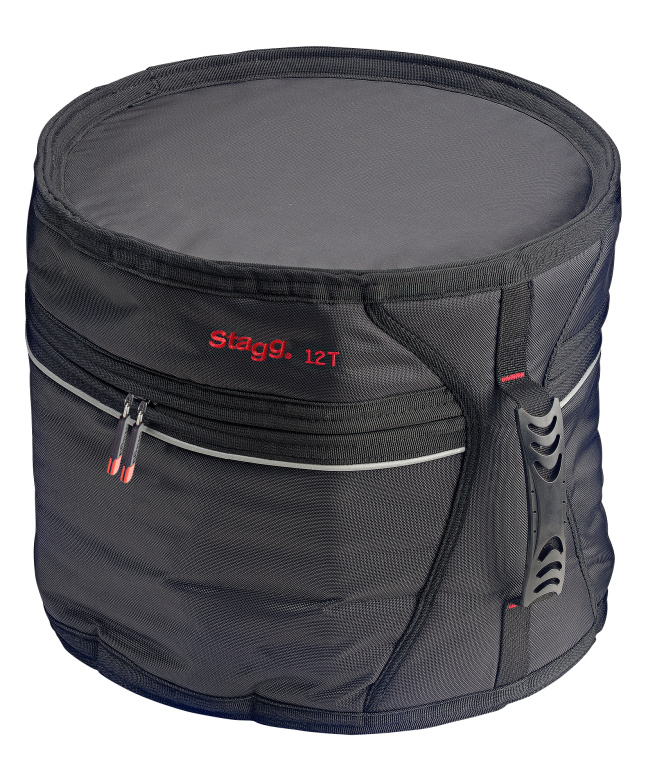 16496 12 in. Professional Nylon Tomtasche Bag - Black