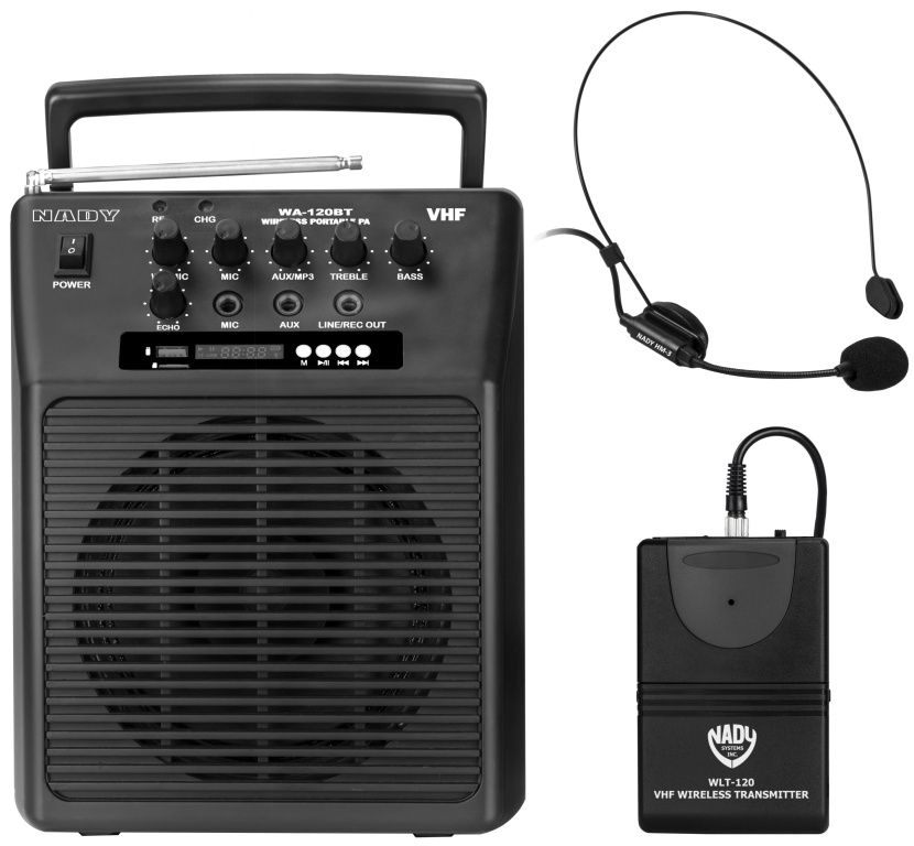 24637 Wireless Portable Compact PA Full-range Speaker System