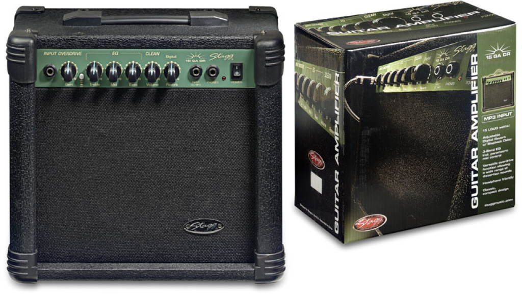 15628 15W 110V Rms Guitar Amplifier with Digital Reverb