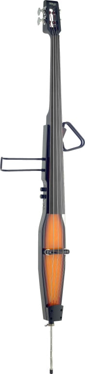 16213 3-4 Scale Electric Double Bass with Gig Bag - Violin Burst
