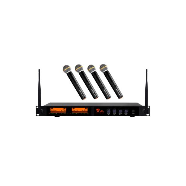 26325 Digital Quad Handheld Wireless Microphone System