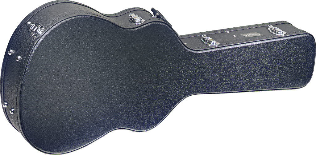 13388 Basic Series Hardshell Case for 4-4 Scale Classical Guitar - Black