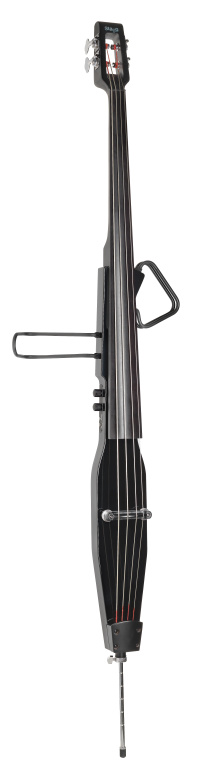 15678 3-4 Scale Electric Double Bass with Gig Bag - Black