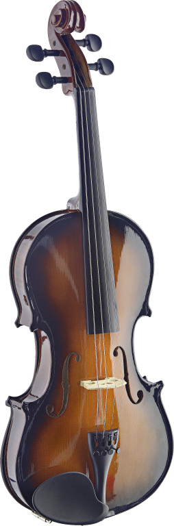 19978 4-4 Scale Solid Maple Violin with Standard-shaped Soft-case - Sunburst