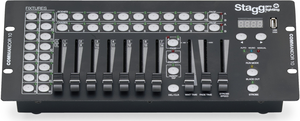 20764 US 10-channel DMMX Light Controller