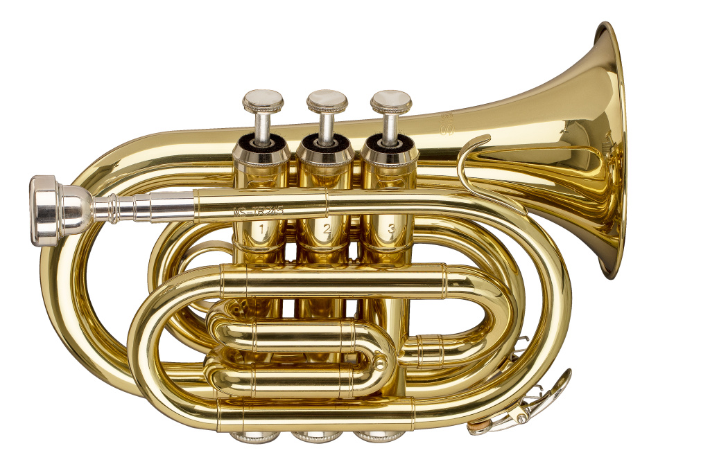21023 Bb Pocket Trumpet - Lacquer Finish