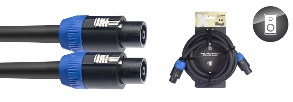 21717 10 ft. 14 ga Speaker with 8 Pin & 8 Wire