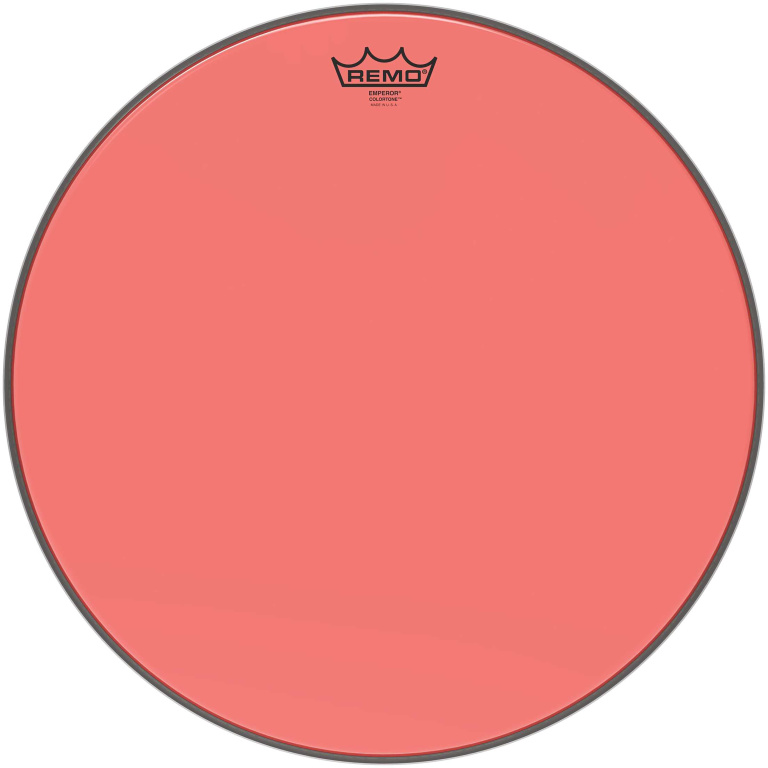 24777 18 in. Emperor Colortone Red Drumhead