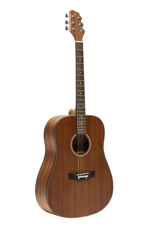 26201 Acoustic Dreadnought Guitar, Sapele - Natural