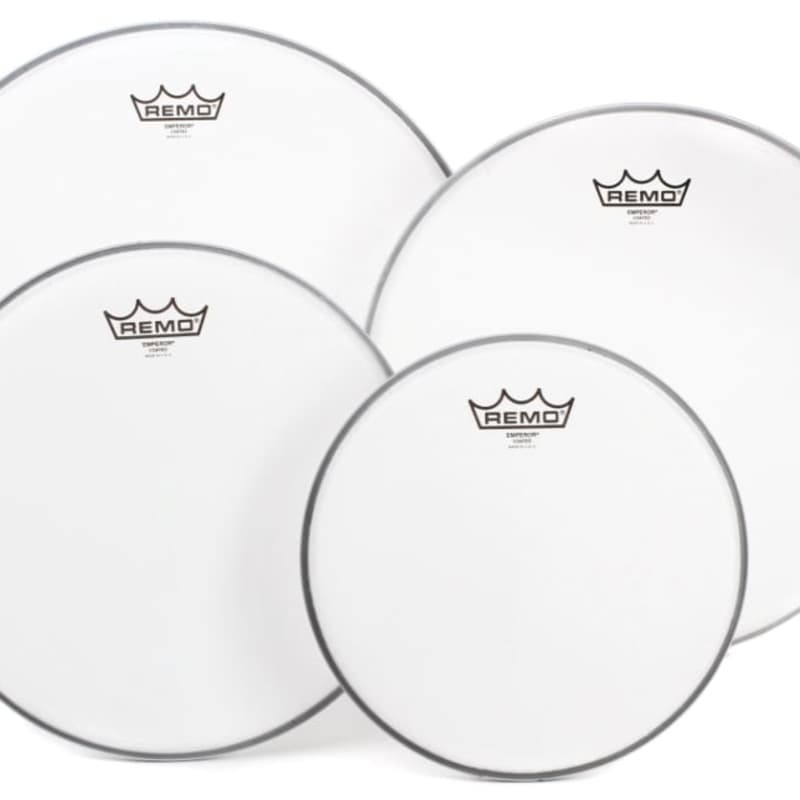 27195 10-12-14-16 in. Coated Drum Head Tom Pack
