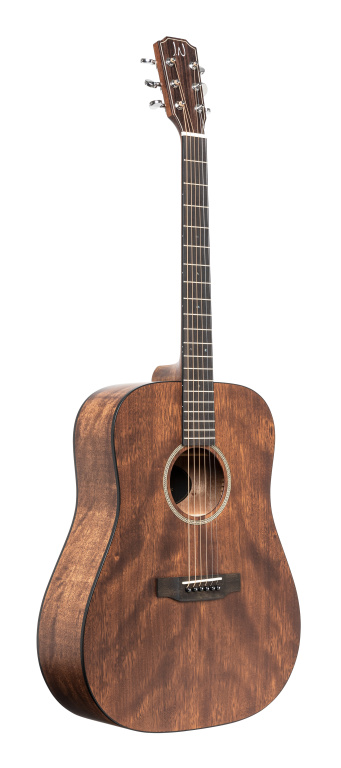 25664 Acoustic Dreadnought Guitar with Solid Mahogany Top