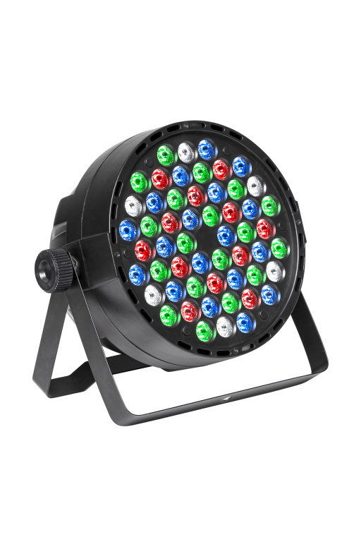 25887 54 x 1W USA Light Theme M Par Spotlight - Red, Green, Blue & White