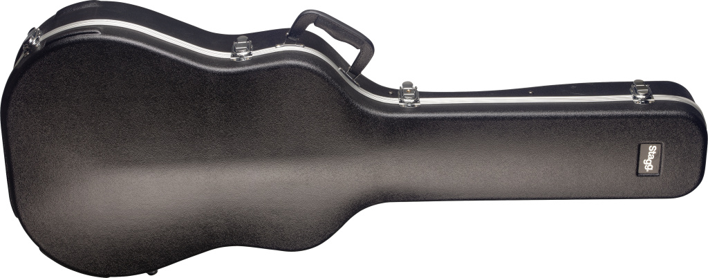 10119 ABS Basic Western Guitar Case, Black