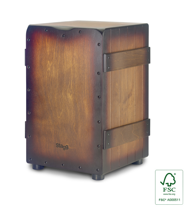24125 Sunburst Brown Crate Cajon