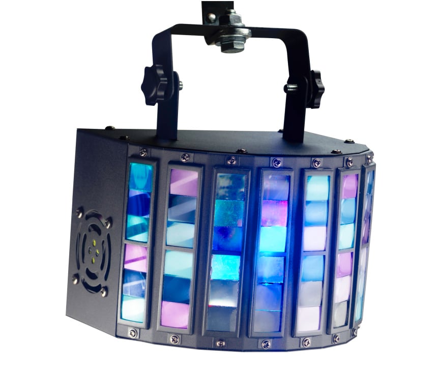 24711 6 x 2 W LED Light Theme Compatible Derby Effect