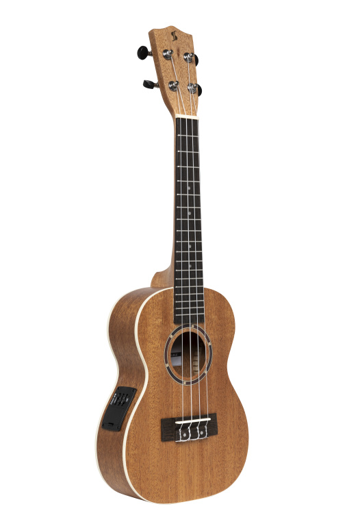 25698 Electric Concert Ukelele Mahogany with Bag