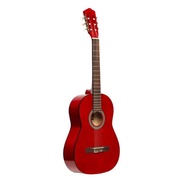 25656 3-4 Scale Classical Guitar Gloss Finish - Red