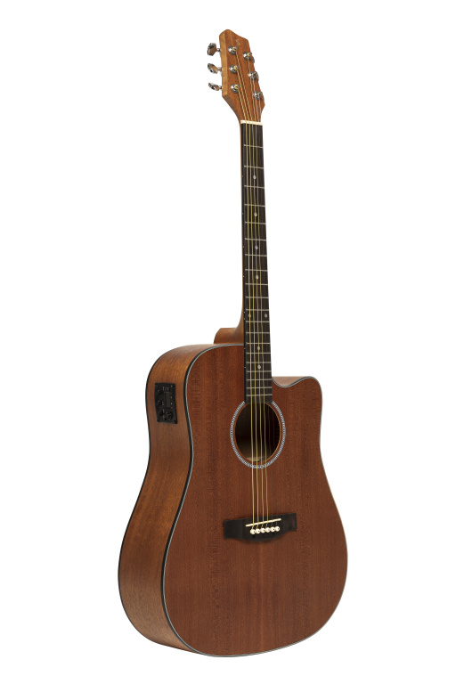 26203 Electro-acoustic Dreadnought Guitar with Cutaway - Natural