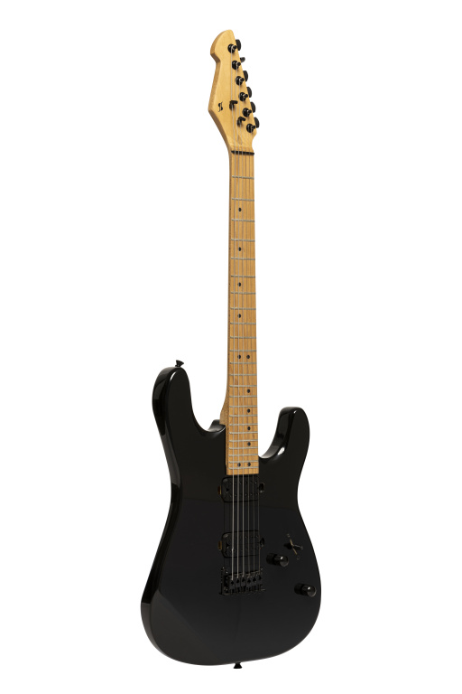 27108 Electric Guitar, Metal 2 Humbucker - Black