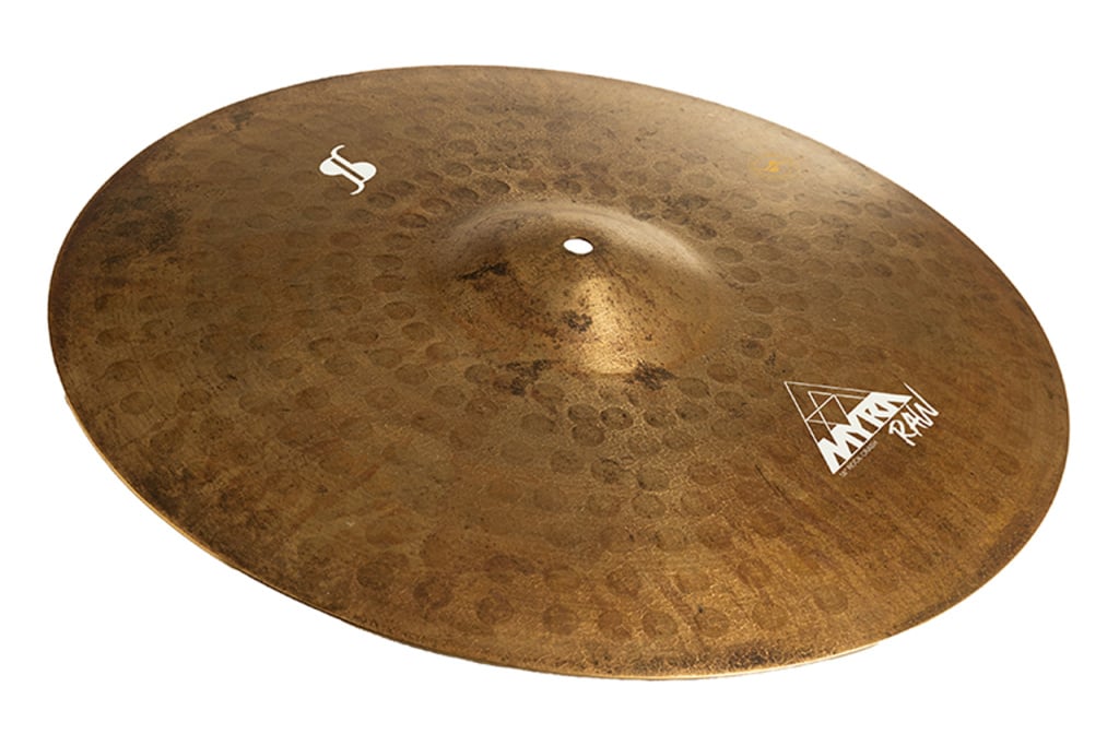 28064 17 in. Myra Series Raw Rock Crash Cymbal - Bronze Alloy