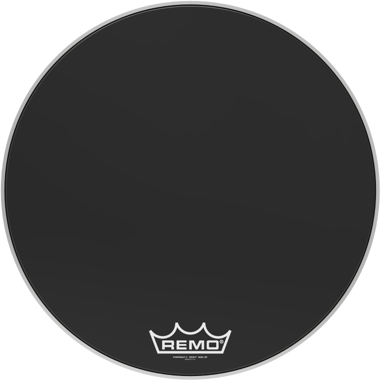 25403 28 in. Powermax2 Ebony Drumhead