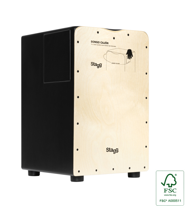 25560 Standard Cajon with Side Bongo