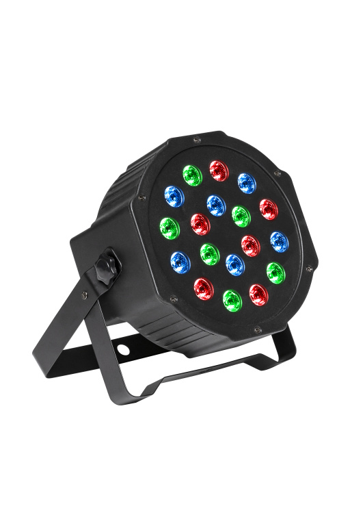 18x1W USA Light Theme M Par Spotlight - Red - Green & Blue