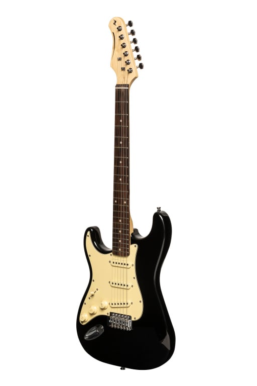 26117 Standard S Electric Guitar, Left Hand Model - Black
