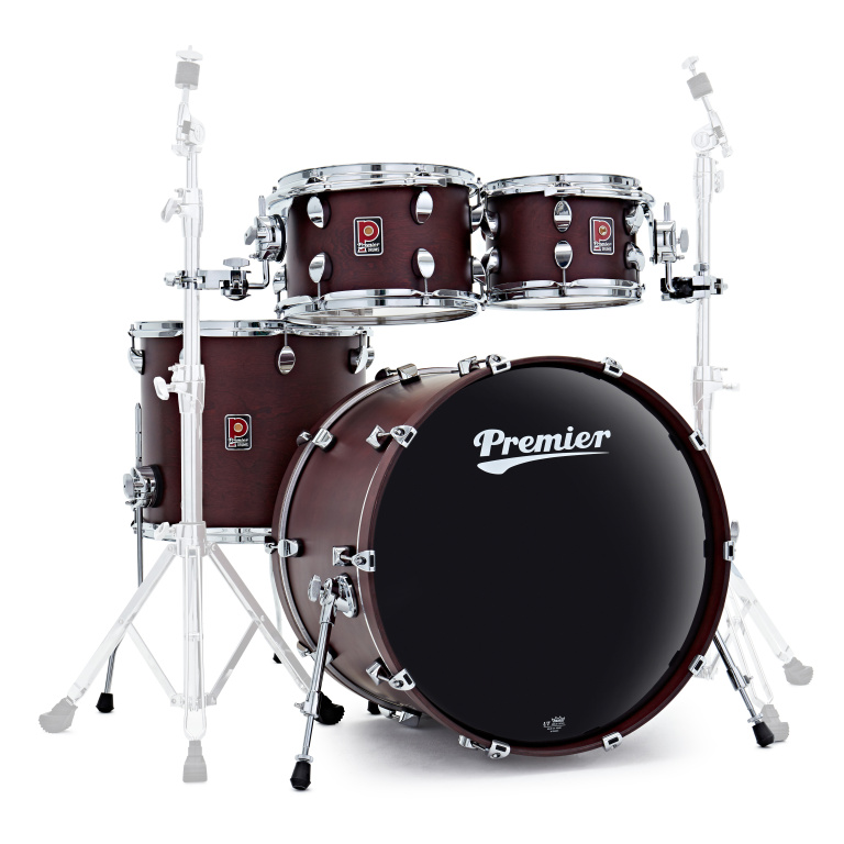 Picture of Premier 27446 10-12-14-20 in. Elite Drum Set - Rosewood Satin
