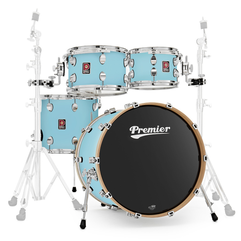 Picture of Premier 27447 10-12-14-20 in. Elite Drum Set - Baby Blue