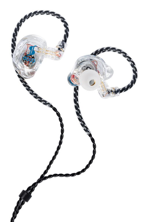 26268 4-driver In-ear Monitors - Transparent