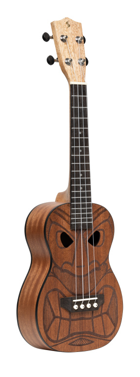 25237 Concert Ukulele Mahogany with Bag, Natural