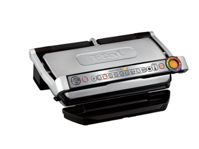 Picture of T-Fal GC722D53 OptiGrill Plus Extra Large Stainless Steel Large Indoor Electric Grill - Silver