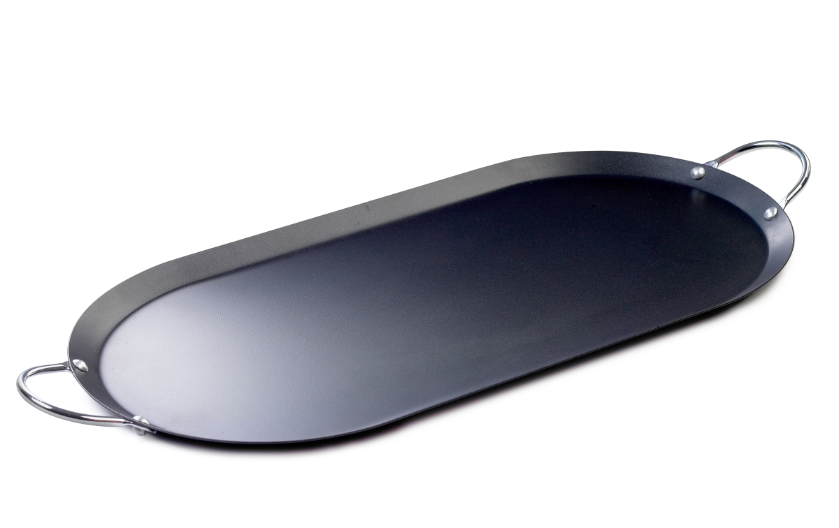 Picture of EMG IMU52015 17 in. Imusa Carbon Steel Oval Shaped Comal&#44; Grey